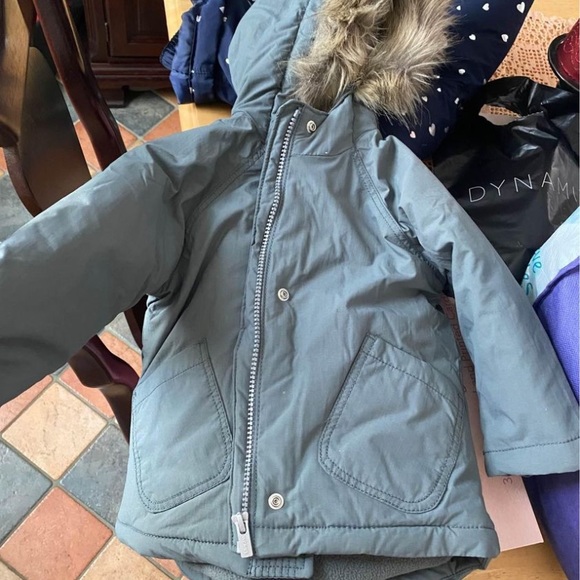 Baby girl snow pants and parka coat - Picture 1 of 5